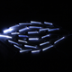Illustration for article titled Turn Your Broken CD Case Shards Into Mini LED Light Sabers For Your Wall
